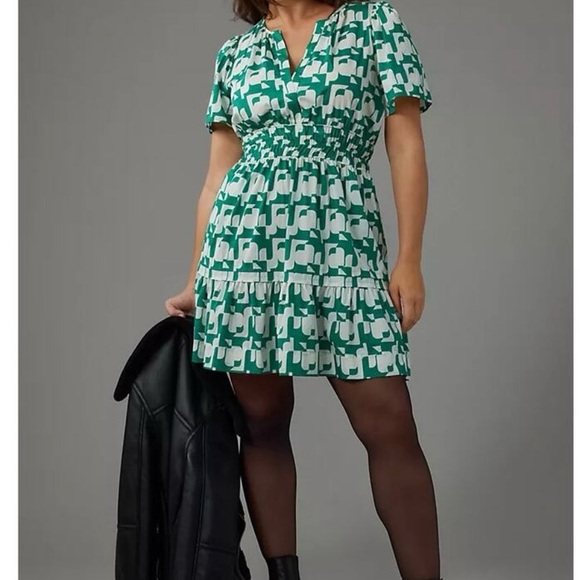 Anthropologie Somerset mini dress 3x - Picture 2 of 10